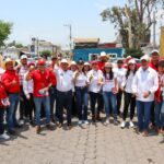 LA CANDIDATA A LA DIPUTACIÓN FEDERAL POR EL DISTRITO 1, LUCY QUINTANAR,