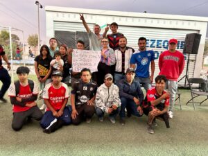 LUPITA PÉREZ MONTES SE REÚNE CON DEPORTISTAS DE EZEQUIEL MONTES.
