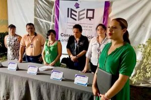 ENTREGAN CONSTANCIA DE MAYORÍA DE VOTOS A YUNUEN BENITEZ COMO VIRTUAL ALCALDESA DE MUNICIPIO DE LANDA DE MATAMOROS