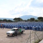 ENTREGA MIGUEL MARTÍNEZ 1285 CISTERNAS A HABITANTES DE EL PALMAR