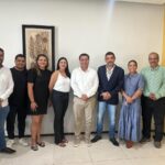 YUNUEN BENITEZ MALDONADO PRESIDENTA ELECTA DEL MUNICIPIO DE LANDA DE MATAMOROS DE REÚNE CON COORDINADORES DE LA UAQ
