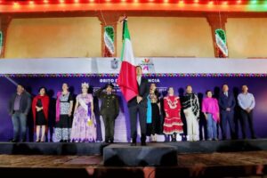 MIGUEL MARTÍNEZ PEÑALOZA PRESIDENTE DE CADEREYTA DE MONTES CELEBRÓ EL GRITO DE INDEPENDENCIA