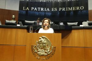 PIDE SENADORA GUADALUPE MURGUÍA INCREMENTAR RECURSOS PARA INFRAESTRUCTURA Y EQUIPAMIENTO ESCOLAR