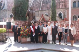 HONORES A LA BANDERA REALIZADO EN LA EXPLANADA DEL JARDÍN FRENTE A LA PRESIDENCIA MUNICIPAL PARA CONMEMORAR EL 84 ANIVERSARIO DEL MUNICIPIO DE PEDRO ESCOBEDO
