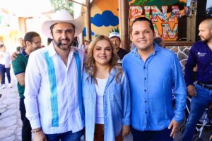 PINAL DE AMOLES RECIBE AL SENADOR AGUSTÍN DORANTES EN SU 1ER INFORME