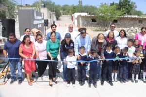 ENTREGA DE OBRAS EN PEÑA BLANCA Y EL SAÚZ EN PEÑAMILLER
