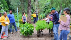TRABAJA ARROYO SECO EN INTENSA CAMPAÑA DE REFORESTACIÓN