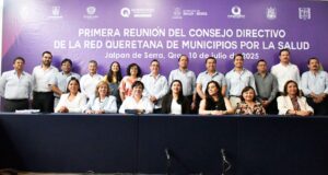 PRESIDE RUBÉN HERNÁNDEZ LA 1ª REUNIÓN DEL CONSEJO DIRECTIVO DE LA RED QUERETANA DE MUNICIPIOS POR LA SALUD 2024-2027