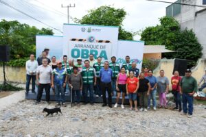 EL ALCALDE RUBÉN HERNÁNDEZ DIO INICIO A LA OBRA DE URBANIZACIÓN EN LA CALLE MISIÓN JALPAN, EN LAS MISIONES POR CERCA DE 2.5 MDP
