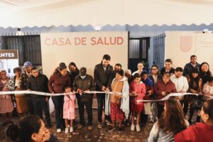 GOBIERNO MUNICIPAL DE TEQUISQUIAPAN ENTREGA LA REHABILITACIÓN DE LA CASA DE SALUD EN BORDO BLANCO