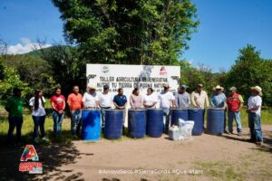 IMPARTE DESARROLLO AGROPECUARIO CURSO DE PRODUCCIÓN AGROECOLÓGICA EN ARROYO SECO