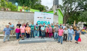 RUBÉN HERNÁNDEZ DA BANDERAZO DE INICIO A OBRA EN SAUCILLO, JALPAN CON INVERSIÓN SUPERIOR A 1.2 MDP