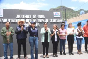 MUNICIPIO DE PEÑAMILLER Y SEDESOQ DAN BANDERAZO DE ARRANQUE DE OBRA