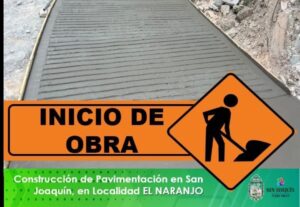 ¡MÁS INFRAESTRUCTURA PARA NUESTRAS COMUNIDADES EN SAN JOAQUÍN!
