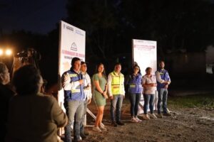 JAIRO MORALES DA INICIO A LA PRIMERA OBRA DE URBANIZACIÓN EN LA COMUNIDAD DE EL BIMBALETE, HUIMILPAN