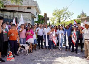 SUMA FERNANDO SÁNCHEZ GIL ARRANQUE DE OBRA EN LA CALLE GALEANA, ARROYO SECO