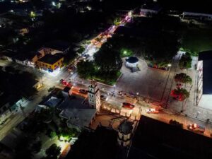 DESPIDEN A LA CARAVANA MIGRANTE DE RETORNO EN PURÍSIMA DE ARISTA, ARROYO SECO