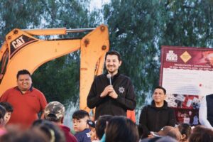 HÉCTOR MAGAÑA DA INICIO A LA REHABILITACIÓN Y CONSTRUCCIÓN DEL ESPACIO CULTURAL, DEPORTIVO Y RECREATIVO ECOS EN EL BARRIO DE LOS TEPETATES