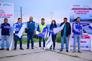 ARRANCA JAIRO MORALES OBRA DE AMPLIACIÓN DERED ELÉCTRICA Y ALUMBRADO EN EL GRANJENO, HUIMILPAN