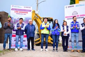 LLEVA JAIRO MORALES OBRA DE REHABILITACIÓN EN LOS BORDOS EN HUIMILPAN