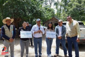 RECIBE ARROYO SECO DONACIÓN DE ÁRBOLES DE SEDEA