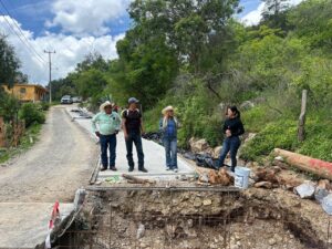 SUPERVISIÓN A LA OBRA DE CONSTRUCCIÓN DE UNA RAMPA DE CONCRETO HIDRÁULICO EN PINAL DE AMOLES