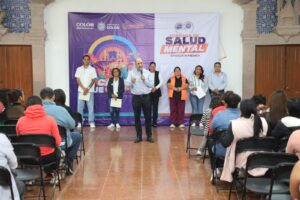 PROMUEVEN JORNADA DE SALUD MENTAL EN AUTORIDADES AUXILIARES DE COLÓN