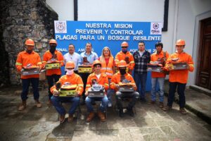 REAFIRMAN COMPROMISO CON BRIGADAS DE SANEAMIENTO FORESTAL EN PINAL DE AMOLES