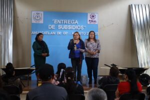 ENTREGAN APOYOS SUBSIDIADOS A FAMILIAS DE LA ZONA BAJA DE PINAL DE AMOLES