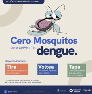 CONVOCA SESA A LA PREVENCIÓN PARA COMBATIR EL DENGUE
