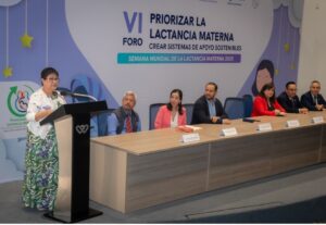 INAUGURA SECRETARÍA DE SALUD FORO DE LACTANCIA MATERNA