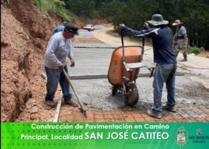 PAVIMENTACIÓN DE CONCRETO EN SAN JOSÉ CATITEO, SAN JOAQUÍN