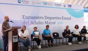 CELEBRA SEDIF A LAS Y LOS ADULTOS MAYORES CON UN ENCUENTRO DEPORTIVO EN CORREGIDORA