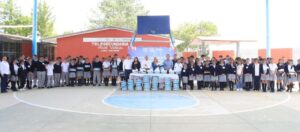 LUPITA RAMÍREZ ARRANCA CICLO ESCOLAR EN LA TELESECUNDARIA DE ALEJANDRÍA DE MORELOS Y ENTREGA DE TENIS ESCOLARES