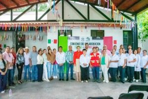 CON TRABAJO EN EQUIPO, LANDA DA UN PASO FIRME POR LA SALUD DE SUS FAMILIAS EN LANDA DE MATAMOROS