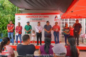 FERNANDO SÁNCHEZ GIL SIGUE SUMANDO OBRAS DE DISTRIBUCIÓN DE AGUA EN ARROYO SECO