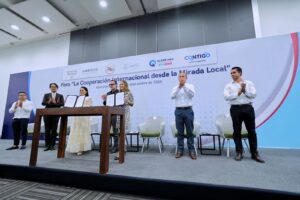 PARTICIPA FELIFER MACÍAS EN EL FORO LA COOPERACIÓN INTERNACIONAL DESDE LA MIRADA LOCAL