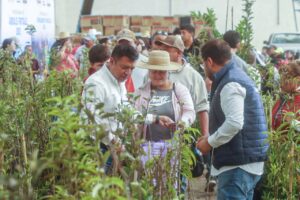 JAIRO MORALES ENCABEZA ENTREGA DE APOYOSEN HUIMILPAN PARA PRODUCTORES FRUTALES Y PISCÍCOLAS