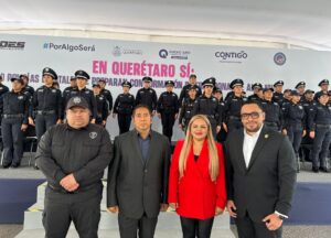 PINAL DE AMOLES PRESENTE EN LA ENTREGA DE RECONOCIMIENTOS LA FORMACIÓN DE 170 ELEMENTOS DE LA POLICÍA ESTATAL DE QUERÉTARO