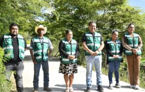 ENTREGA RUBÉN HERNÁNDEZ OBRA DE URBANIZACIÓN EN LA COMUNIDAD DE SABINO CHICO