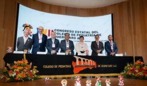 INAUGURA SECRETARÍA DE SALUD CONGRESO DEL COLEGIO DE PEDIATRAS DE QUERÉTARO