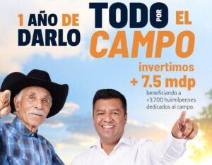 EL CAMPO HUIMILPENSES FLORECE CON APOYOS A MÁS DE 3,700 PRODUCTORES