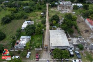 ARRANCAN CONSTRUCCIÓN DE RAMPA EN LAS MESAS DE AGUA FRÍA, ARROYO SECO