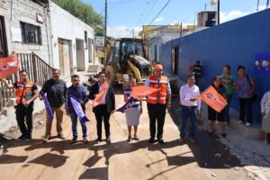 INICIA GASPAR TRUEBA NUEVA OBRA URBANA EN LAS CRUCITAS
