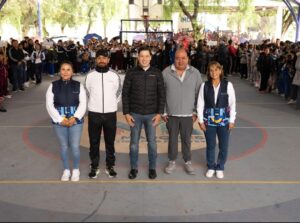 RODRIGO MONSALVO INAUGURA EL TORNEO ESTUDIANTIL EL MARQUÉS PARA PROMOVER EL DEPORTE JUVENIL