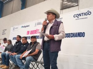 IMPULSA SEDEA A PRODUCTORES DE EL MARQUÉS Y QUERÉTARO CON SEMILLA DE AVENA