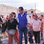CHEPE GUERRERO INAUGURA URBANIZACIÓN DE LA CALLE NOCHEBUENA EN VALLE DE LOS PINOS