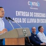 CHEPE GUERRERO IMPULSA EL APROVECHAMIENTO DEL AGUA DE LLUVIA EN LA SECUNDARIA “JESÚS ROMERO FLORES” DE SANTA BÁRBARA