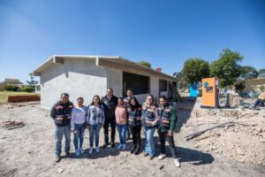 ROBERTO CABRERA SUPERVISA LA CONSTRUCCIÓN DE OCHO CUARTOS DORMITORIOS CON UNA INVERSIÓN DE MÁS DE 1.4 MDP