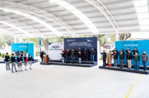 ROBERTO CABRERA ENTREGA OBRAS EN TELESECUNDARIA DE SENEGAL DE LAS PALOMAS CON MÁS DE 2.2 MDP DE INVERSIÓN